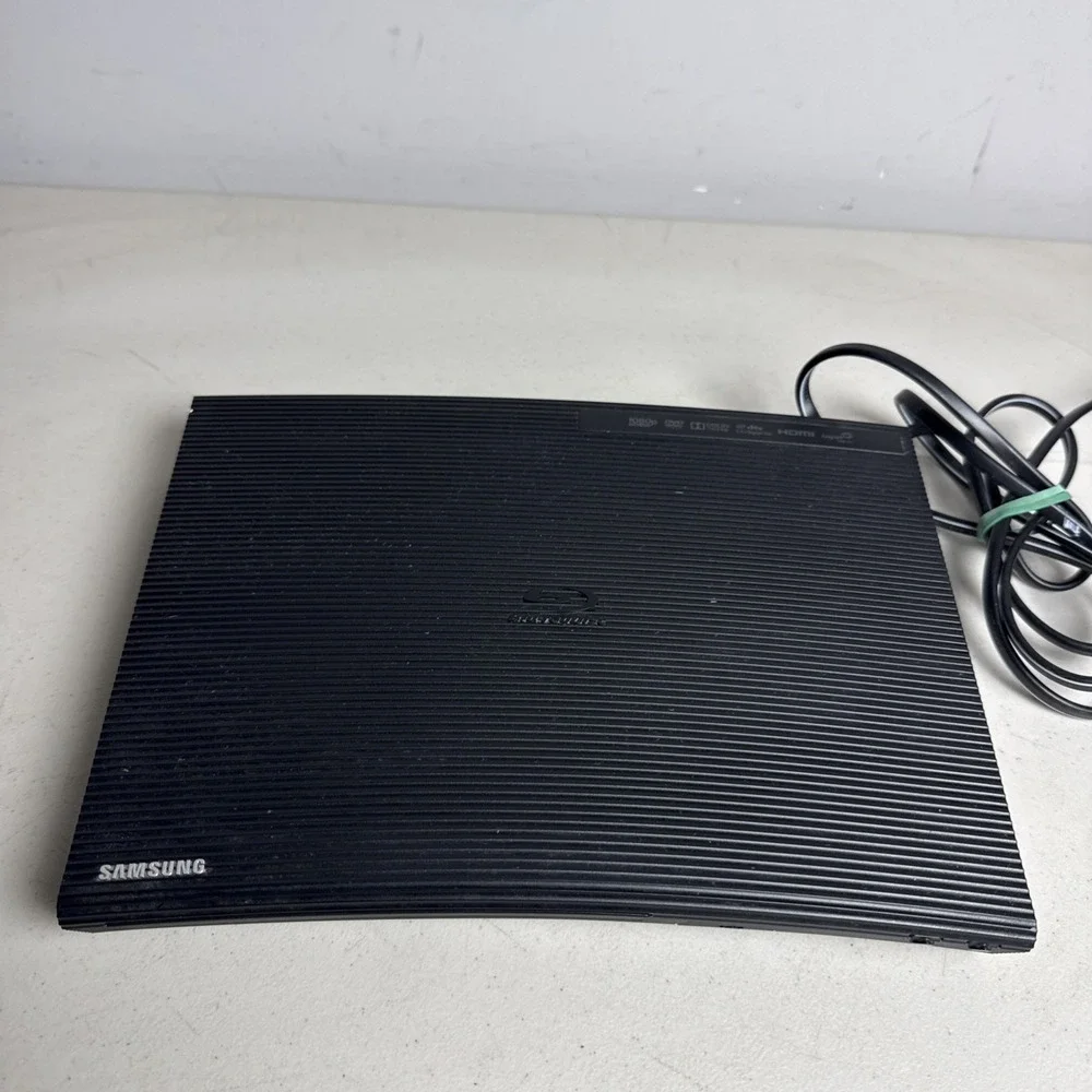 Samsung BD-J5100 Blu-ray DVD Player Wi-Fi Streaming HDMI No Remote (Tested)